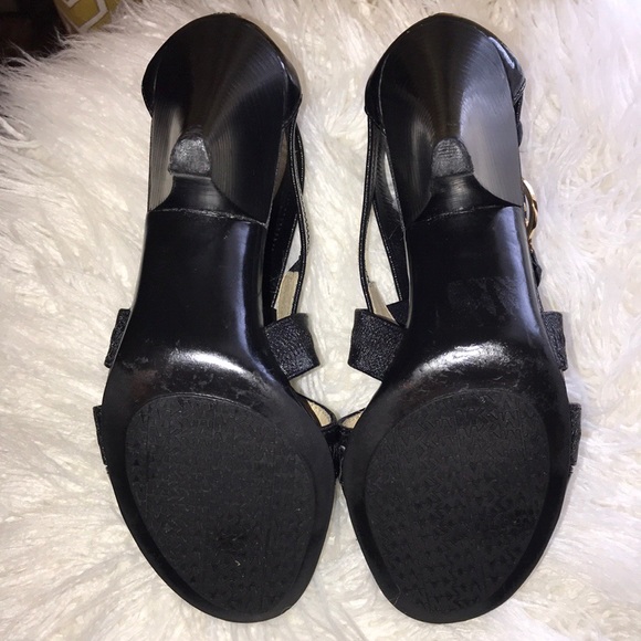 Michael Kors 6.5 Black Heels - Picture 4 of 4